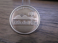 Load image into Gallery viewer, Vintage Cathedral City Police Department CCPD California Challenge Coin #690R