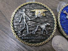 Load image into Gallery viewer, Navy Seal Team Six K9 Blue Squad Canes Pugnaces ( War Dogs ) Navy Seal K9 Challenge Coin
