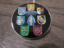 Load image into Gallery viewer, United States Army Special Forces Group Airborne Green Berets Skull Challenge Coin