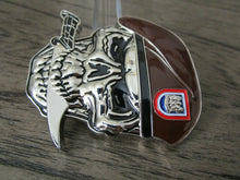 Load image into Gallery viewer, US Army 82nd Airborne Division Beret Skull Death From Above Challenge Coin