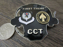 Load image into Gallery viewer, United States Air Force Special Operations Combat Control Team CCT AFSOC SOCOM Red Beret Skull Challenge Coin