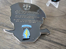 Load image into Gallery viewer, US Army 7th SFG(A) Special Forces Group Green Berets Creed Reapers Skull Challenge Coin
