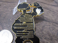 Load image into Gallery viewer, USN Dark Skin Popeye The Sailor Man Anchors Aweigh Navy Chief CPO Challenge Coin