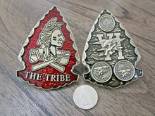 Load image into Gallery viewer, Navy Seal Team Six The Tribe Red Squadron SEALS DEVGRU SOCOM Challenge Coin
