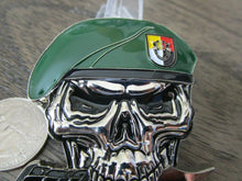 Load image into Gallery viewer, US Army 3rd SFG(A) Special Forces Group Green Berets Creed Reapers Skull Challenge Coin
