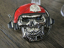 Load image into Gallery viewer, United States Air Force Special Operations Combat Control Team CCT AFSOC SOCOM Red Beret Skull Challenge Coin