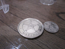 Load image into Gallery viewer, Vintage DOJ United States Marshal Challenge Coin #530R