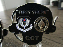 Load image into Gallery viewer, United States Air Force Special Operations Combat Control Team CCT AFSOC SOCOM Red Beret Skull Challenge Coin