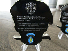 Load image into Gallery viewer, US Army 20th SFG(A) Special Forces Group Green Berets Creed Reapers Skull Challenge Coin
