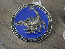 Load image into Gallery viewer, CIA GRS Global Response Staff Protective Operations Division Challenge Coin