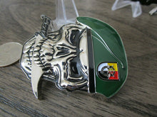 Load image into Gallery viewer, US Army 3rd SFG(A) Special Forces Group Green Berets Creed Reapers Skull Challenge Coin