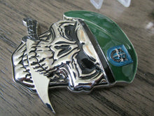 Load image into Gallery viewer, US Army 19th SFG(A) Special Forces Group Green Berets Creed Reapers Skull Challenge Coin