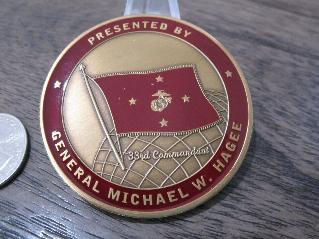 USMC 33rd Commandant of the Marine Corps General Michael W. Hagee Challenge Coin #756R