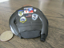 Load image into Gallery viewer, United States Navy Top Gun Maverick's Fighter Pilot Flight / Bomber Jacket CPO Challenge Coin