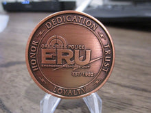 Load image into Gallery viewer, Vintage Oak Creek Police WI ERU Emergency Response Unit Challenge Coin #528R