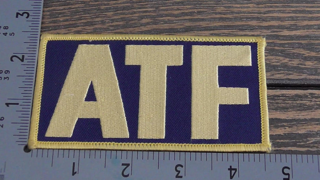 Vintage DOJ ATF Special Agent Shoulder Patch #960W