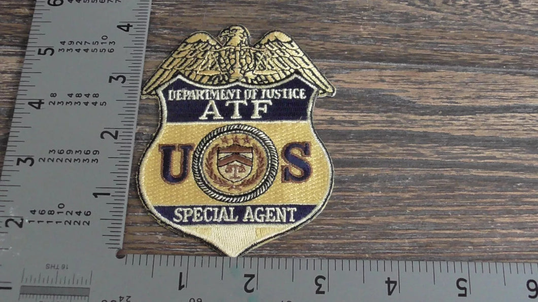 Vintage DOJ ATF Special Agent Patch #919W