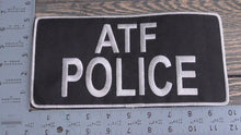 Load image into Gallery viewer, ATF Police Agent Hook &amp; Loop Jacket Patch #953W
