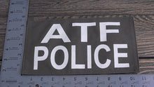 Load image into Gallery viewer, ATF Police Agent Hook &amp; Loop Large Jacket Back Patch #951W
