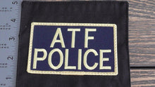 Load image into Gallery viewer, ATF Police Agent Hook &amp; Loop Jacket Patch #952W
