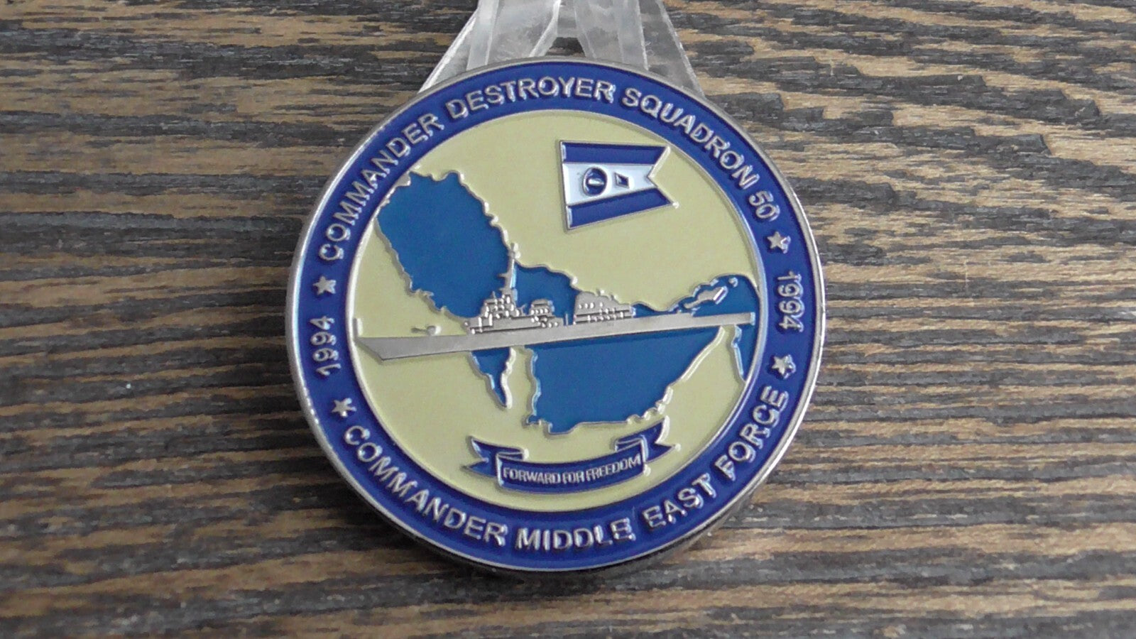 USN CDR Destroyer Squadron 50 CDR Middle East Force Task Force Challen ...