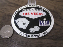 Load image into Gallery viewer, FAMS Federal Air Marshal FAM Super Bowl LVIII 2024 Las Vegas Challenge Coin
