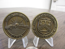 Load image into Gallery viewer, Federal Law Enforcement Training Center * Driver &amp; Marine Division FLETC Challenge Coin
