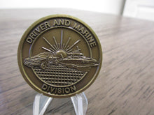 Load image into Gallery viewer, Federal Law Enforcement Training Center * Driver &amp; Marine Division FLETC Challenge Coin
