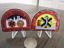 Load image into Gallery viewer, City of New York Emergency Medical Service Station 31 EMS Challenge Coin.
