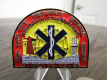 Load image into Gallery viewer, City of New York Emergency Medical Service Station 31 EMS Challenge Coin.
