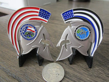 Load image into Gallery viewer, Federal Air Marshal Service FAM Spartan Helmet Challenge Coin
