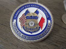 Load image into Gallery viewer, Federal Air Marshal FAM FAMs Paris 2024 Summer Olympics Challenge Coin
