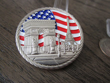 Load image into Gallery viewer, Federal Air Marshal FAM FAMs Paris 2024 Summer Olympics Challenge Coin
