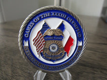 Load image into Gallery viewer, Federal Air Marshal FAM FAMs Paris 2024 Summer Olympics Challenge Coin
