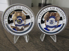 Load image into Gallery viewer, Federal Air Marshal Service FAM Retired Challenge Coin
