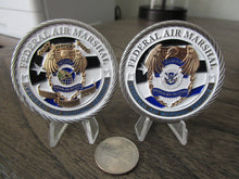 Load image into Gallery viewer, Federal Air Marshal Service FAM Retired Challenge Coin
