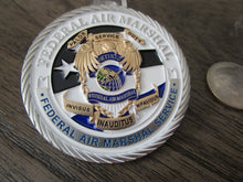 Load image into Gallery viewer, Federal Air Marshal Service FAM Retired Challenge Coin
