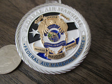 Load image into Gallery viewer, Federal Air Marshal Service FAM Retired Challenge Coin
