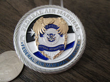 Load image into Gallery viewer, Federal Air Marshal Service FAM Retired Challenge Coin
