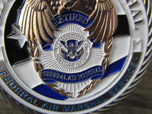 Load image into Gallery viewer, Federal Air Marshal Service FAM Retired Challenge Coin
