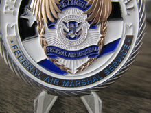 Load image into Gallery viewer, Federal Air Marshal Service FAM Retired Challenge Coin
