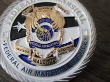 Load image into Gallery viewer, Federal Air Marshal Service FAM Retired Challenge Coin
