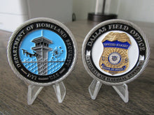 Load image into Gallery viewer, Federal Air Marshal Service Dallas Field Office DTI UAS Detect, Track, and Identify Unmanned Aerial Systems Challenge Coin
