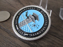 Load image into Gallery viewer, Federal Air Marshal Service Dallas Field Office DTI UAS Detect, Track, and Identify Unmanned Aerial Systems Challenge Coin
