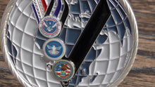 Load image into Gallery viewer, Federal Air Marshal Service FAM FAMS Five Million Miles Challenge Coin
