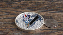 Load image into Gallery viewer, Federal Air Marshal Service FAM FAMS Five Million Miles Challenge Coin
