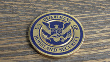 Load image into Gallery viewer, ICE Immigration &amp; Customs Enforcement Contraband Smuggling Investigations Challenge Coin #183W
