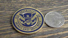 Load image into Gallery viewer, ICE Immigration &amp; Customs Enforcement Contraband Smuggling Investigations Challenge Coin #183W
