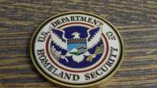 Load image into Gallery viewer, ICE Immigration &amp; Customs Enforcement Critical Infrastructure Protection Worksite Enforcement Challenge Coin #184W
