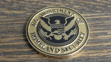 Load image into Gallery viewer, ICE Immigration &amp; Customs Enforcement Investigative Support Unit Challenge Coin # 185W
